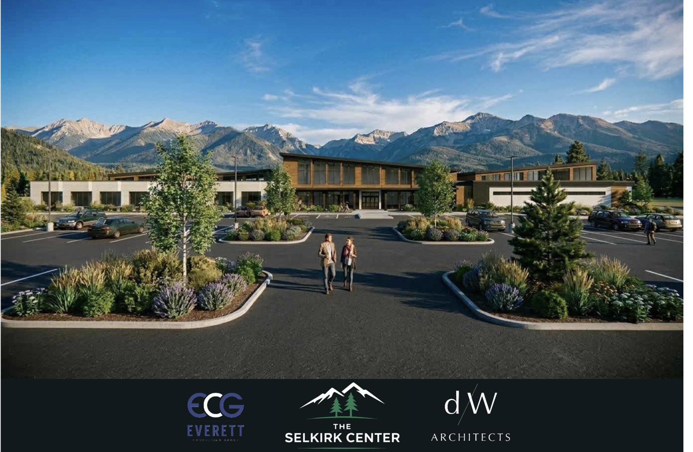 Selkirk Center, landscape detail, conceptual rendering