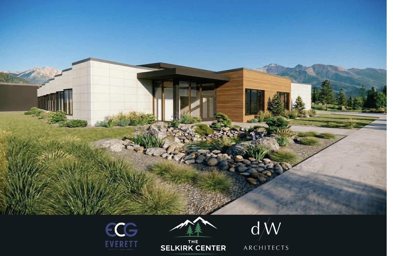 Selkirk Center, front arrival view, conceptual rendering