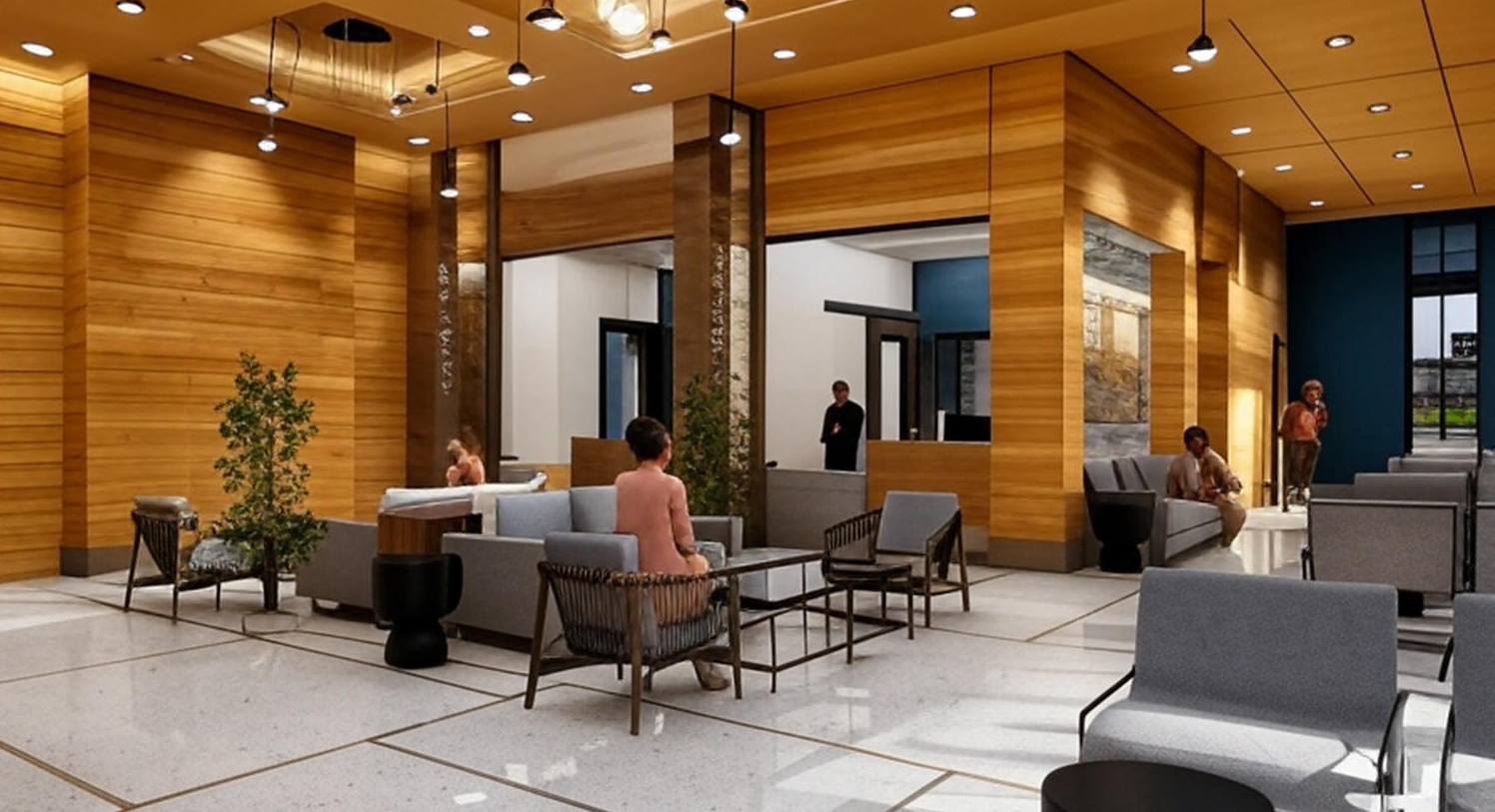 Entryway rendering